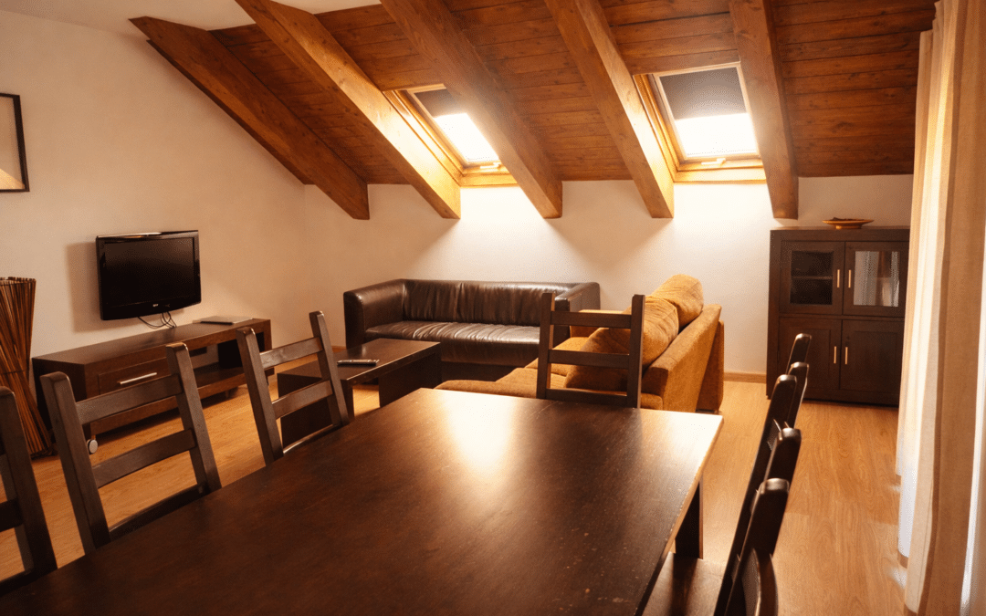 Salón de Apartamento de montaña